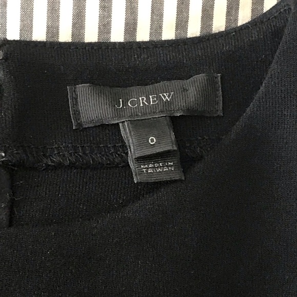 J.Crew Black Dress - size 0 - Picture 3 of 9